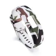 Siliconen sportbandje - Camouflage - Garmin Vivofit 4 by Watchbandjes-shop – product photo