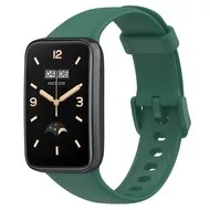 Siliconen sportbandje - Donkergroen - Xiaomi Smart band 7 Pro van Watchbandjes-shop – productfoto