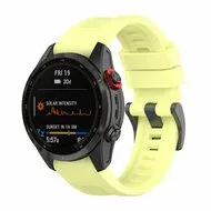 Siliconen sportbandje - Geel - Garmin Descent G2 van Watchbandjes-shop – productfoto