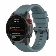 Siliconen sportbandje - Grijsblauw - Garmin Fenix 8 / 8 Pro - 51mm by Watchbandjes-shop – product photo