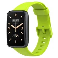 Siliconen sportbandje - Groen - Xiaomi Smart band 7 Pro van Watchbandjes-shop – productfoto