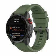 Siliconen sportbandje - Leger groen - Garmin Instinct E - 40mm van Watchbandjes-shop – productfoto