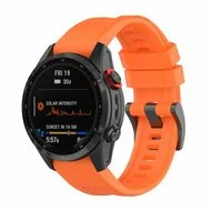 Siliconen sportbandje - Oranje - Garmin Fenix 9 / 9 pro - 51mm van Watchbandjes-shop – productfoto