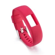 Siliconen sportbandje - Rood - Garmin Vivofit 4 van Watchbandjes-shop – productfoto