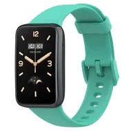 Siliconen sportbandje - Turquoise - Xiaomi Smart band 7 Pro van Watchbandjes-shop – productfoto