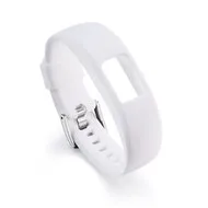 Siliconen sportbandje - Wit - Garmin Vivofit 4 van Watchbandjes-shop – productfoto