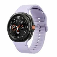 Soft siliconen band - Maat: M/L - Paars - Samsung Galaxy Watch 8 Classic - 46mm by Watchbandjes-shop – product photo