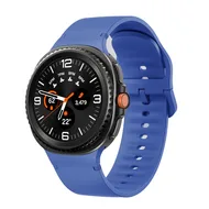 Soft siliconen band - Maat: S/M - Koningsblauw - Samsung Galaxy Watch 9 - 40mm / 44mm van Watchbandjes-shop – productfoto