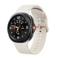 Soft siliconen band - Maat: S/M - Sterrenlicht - Samsung Galaxy Watch 8 - 40mm / 44mm by Watchbandjes-shop – product photo