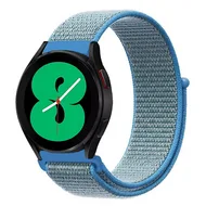 Sport Loop nylon bandje - Blauw - Xiaomi Mi Watch / Xiaomi Watch 2 / Xiaomi Watch S1 / S2 / S3 / S4 (47mm) van Watchbandjes-shop – productfoto
