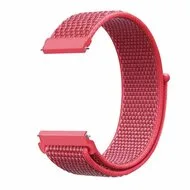 Sport Loop nylon bandje - Donkerroze - Samsung Galaxy Watch Active 2 by Watchbandjes-shop – product photo