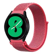 Sport Loop nylon bandje - Donkerroze - Xiaomi Redmi Watch 5 Active / Redmi Watch 5 Lite van Watchbandjes-shop – productfoto