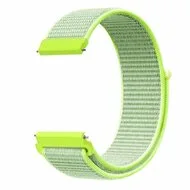 Sport Loop nylon bandje - Geel - Samsung Galaxy Watch Active 2 by Watchbandjes-shop – product photo