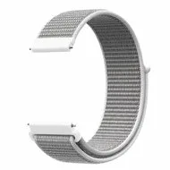 Sport Loop nylon bandje - Grijs - Garmin Vivoactive 6 / Vivoactive 5 / Vivoactive 3 van Watchbandjes-shop – productfoto