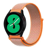 Sport Loop nylon bandje - Oranje - Huawei Watch 5 - 46mm by Watchbandjes-shop – product photo