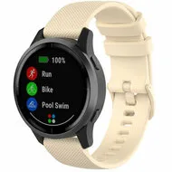 Sportband met motief - Beige - Samsung Galaxy Watch 3 - 41mm van Watchbandjes-shop – productfoto