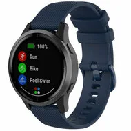 Sportband met motief - Donkerblauw - Samsung Galaxy Watch Active 2 by Watchbandjes-shop – product photo