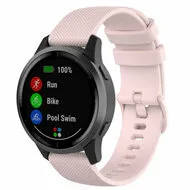 Sportband met motief - Lichtroze - Samsung Galaxy Watch Active 2 by Watchbandjes-shop – product photo