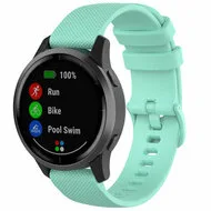 Sportband met motief - Turquoise - Samsung Galaxy Watch Active 2 by Watchbandjes-shop – product photo