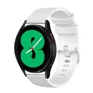 Sportband met motief - Wit - Huawei Watch 5 - 42mm by Watchbandjes-shop – product photo