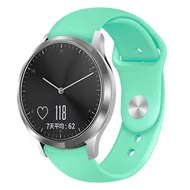 Sportbandje - Maat: Large - Zee groen - Huawei Watch 5 - 42mm van Watchbandjes-shop – productfoto