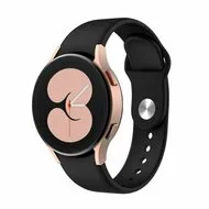 Sportbandje - Zwart - Samsung Galaxy Watch 5 (Pro) - 40mm / 44mm / 45mm de Watchbandjes-shop – photo produit
