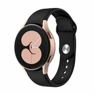 Sportbandje - Zwart - Samsung Galaxy Watch 6 - 40mm & 44mm van Watchbandjes-shop – productfoto