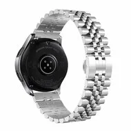 Stalen band - Zilver - Samsung Galaxy Watch Active 2 van Watchbandjes-shop – productfoto