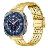 Stalen bandje - Goud - Samsung Galaxy Watch Ultra / Ultra 2 - 47mm van Watchbandjes-shop – productfoto