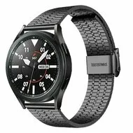 Stalen bandje - Zwart - Huawei Watch 5 - 46mm by Watchbandjes-shop – product photo