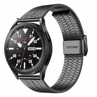 Stalen bandje - Zwart - Samsung Galaxy Watch Active 2 van Watchbandjes-shop – productfoto