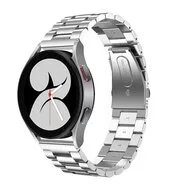 Stalen schakelband - Zilver - Samsung Galaxy Watch 4 - 40mm / 44mm by Watchbandjes-shop – product photo