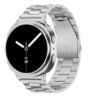 Stalen schakelband - Zilver - Samsung Galaxy Watch 9 - 40mm / 44mm by Watchbandjes-shop – product photo