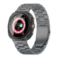Titanium schakelband - Space Grey - Samsung Galaxy Watch 8 - 40mm / 44mm by Watchbandjes-shop – product photo