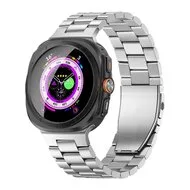 Titanium schakelband - Zilver - Samsung Galaxy Watch 8 - 40mm / 44mm van Watchbandjes-shop – productfoto