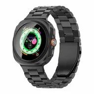 Titanium schakelband - Zwart - Samsung Galaxy Watch 8 Classic - 46mm by Watchbandjes-shop – product photo