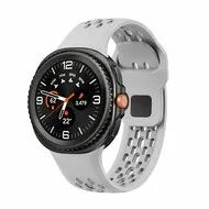 Ultimate sport edition band - Grijs - Samsung Galaxy Watch 9 - 40mm / 44mm van Watchbandjes-shop – productfoto