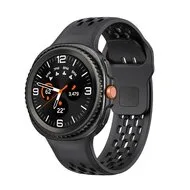 Ultimate sport edition band - Zwart - Samsung Galaxy Watch 8 - 40mm / 44mm van Watchbandjes-shop – productfoto