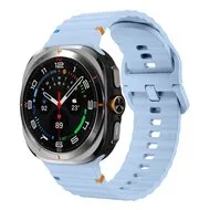 Wave Sport Band - Lichtblauw - Samsung Galaxy Watch Ultra / Ultra 2 - 47mm by Watchbandjes-shop – product photo