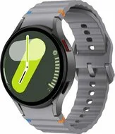 Wave Sportband - Maat: S/M - Donkergrijs - Samsung Galaxy Watch 6 Classic - 47mm & 43mm by Watchbandjes-shop – product photo