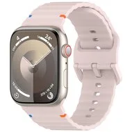 Wave sportband - Roze - Geschikt voor Apple Watch 38mm / 40mm / 41mm / 42mm by Watchbandjes-shop – product photo