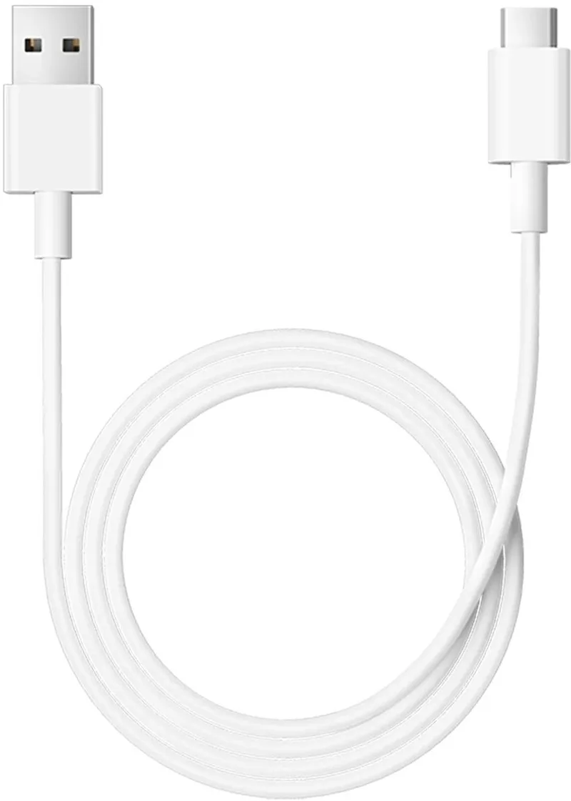 BHR087GGL USB-kabel USB 2.0 1 m USB A USB C 0,48 Gbit/s 60 W de Xiaomi en Blanc – photo produit