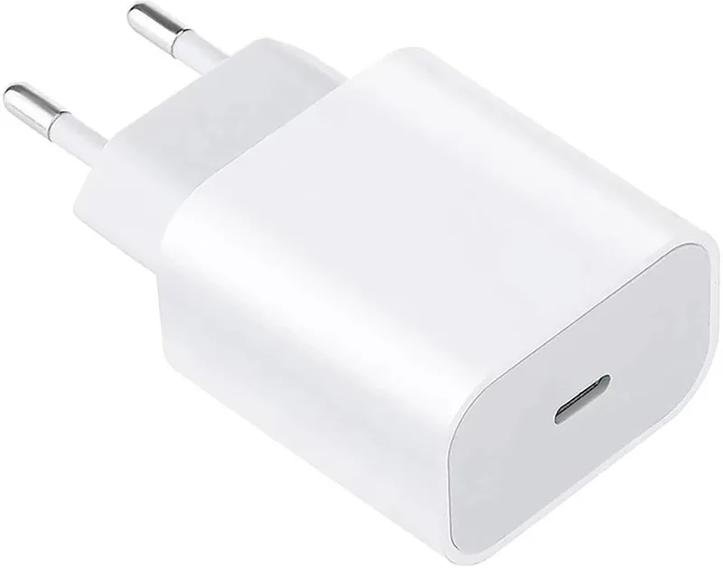 Fast Charging Oplader USB-C 20W de Xiaomi en Blanc – photo produit