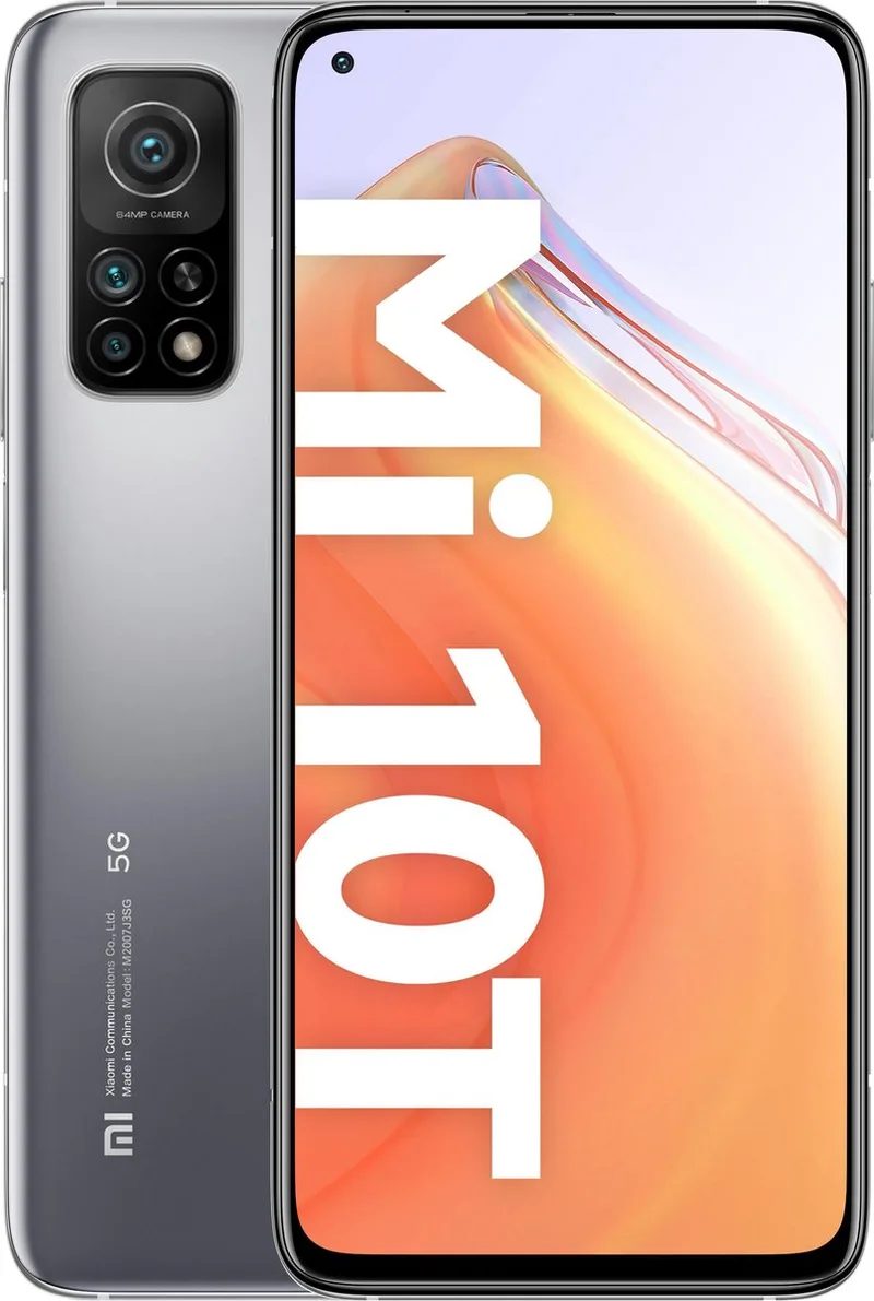 Mi 10T - 128GB van Xiaomi in Zilver – productfoto