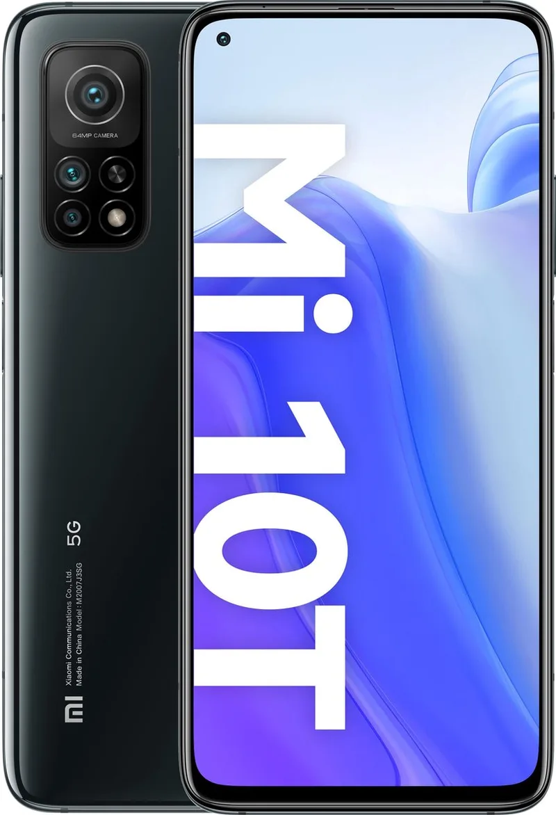 Mi 10T - 128GB by Xiaomi in Black – product photo