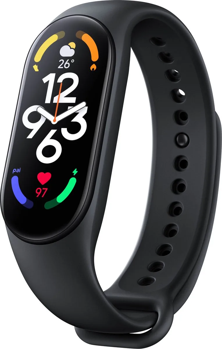 Mi Band 7 - activity tracker - horloge met stappenteller - Europese variant by Xiaomi in Black – product photo