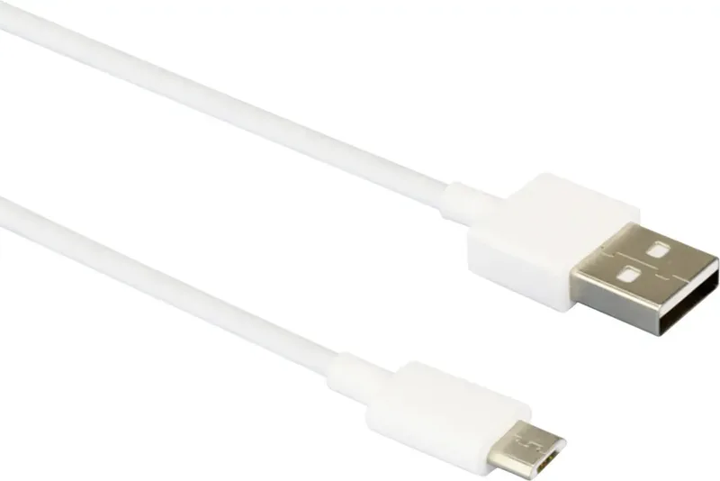 Mobiele telefoon Kabel [1x Micro-USB-stekker - 1x USB] 1.00 m Micro-USB de Xiaomi en Blanc – photo produit