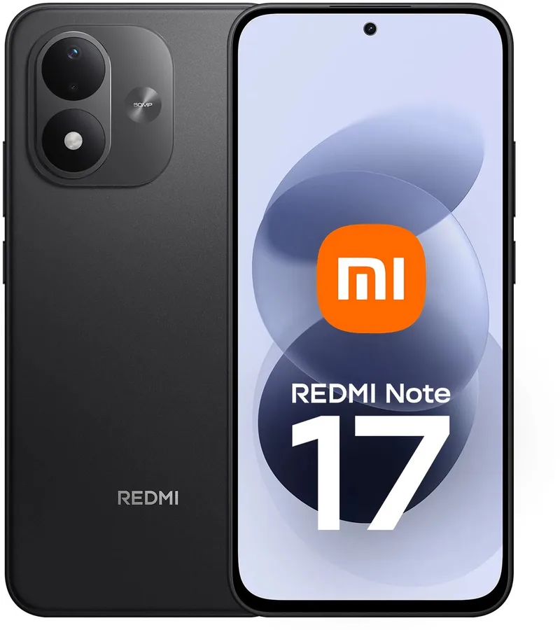 Note 17 - 6G RAM - 256GB - 7700 mAh-batterij met 45 W turboladen - 6,99" FHD+ oogvriendelijk AMOLED-display - IP65 stof- en waterbestendigheid by Xiaomi in Black – product photo