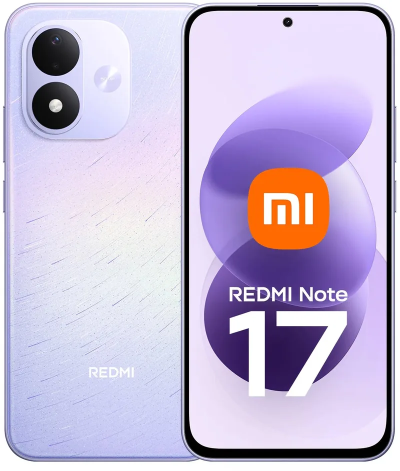 Note 17 - 6G RAM - 256GB - 7700 mAh-batterij met 45 W turboladen - 6,99" FHD+ oogvriendelijk AMOLED-display - IP65 stof- en waterbestendigheid by Xiaomi in Celestial Purple – product photo