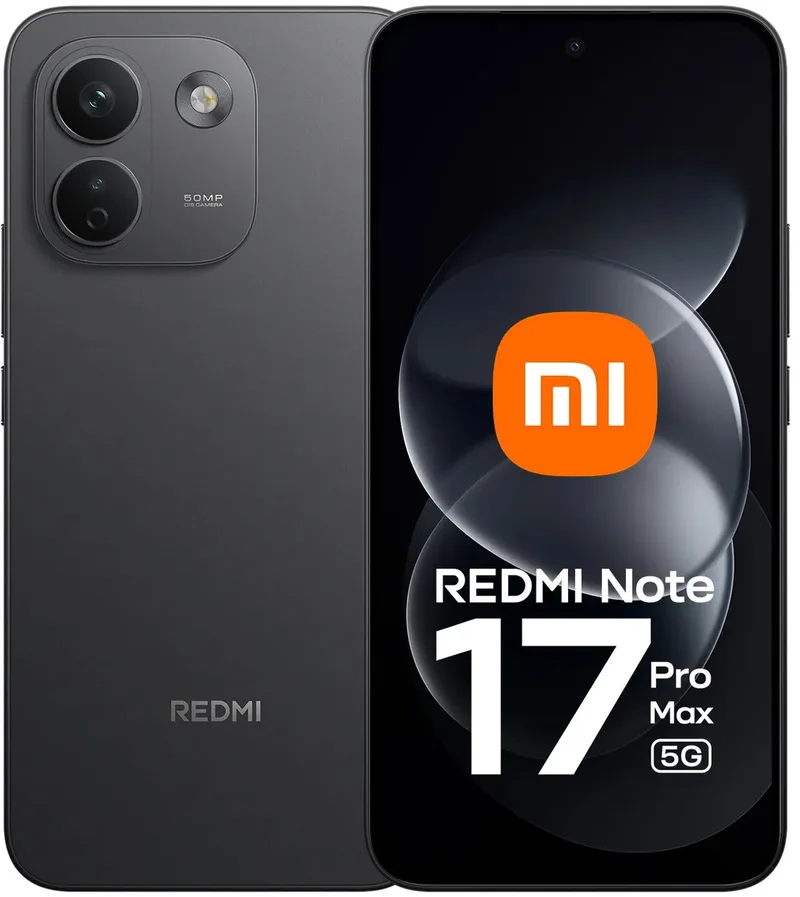 Note 17 Pro Max 5G - 8GB/256GB de Xiaomi en Noir – photo produit